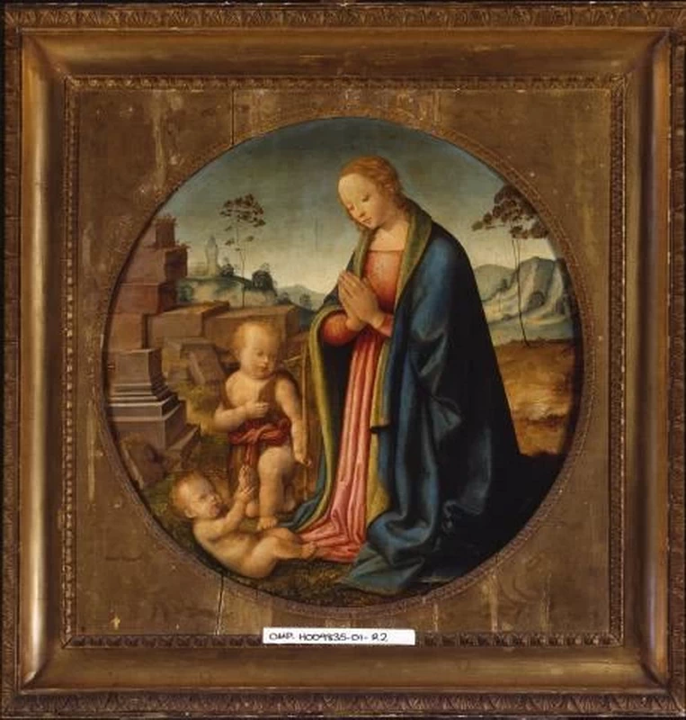 Adorazione del Bambino con san Giovannino